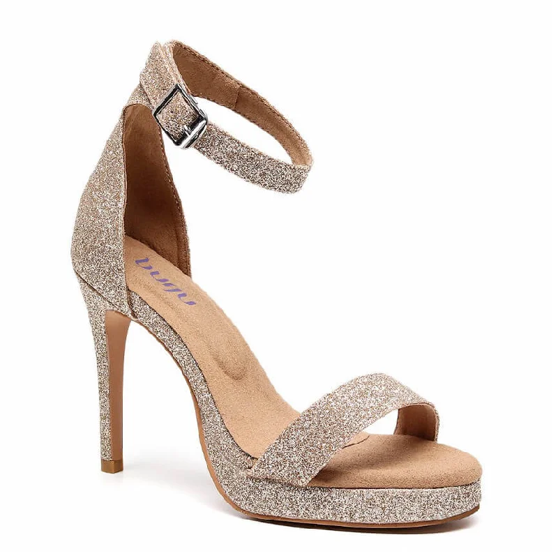 Chloe - Gold Glitter - Street Sole