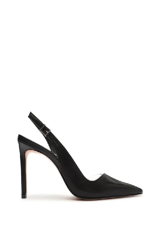 Emma Slingback Heel - Black