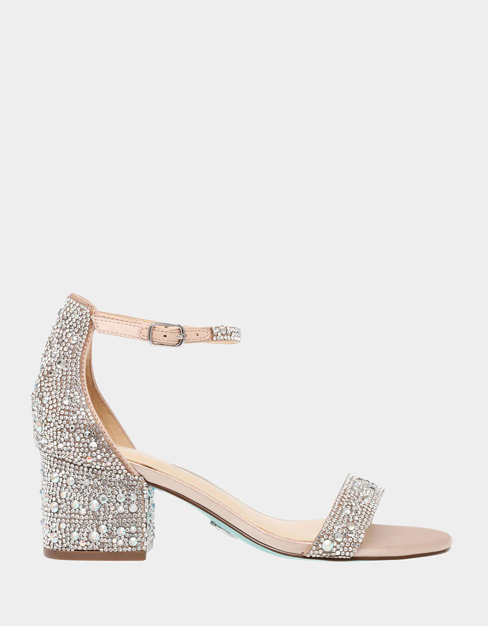 Mari Block Heel - Champagne